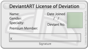 DeviantART User License