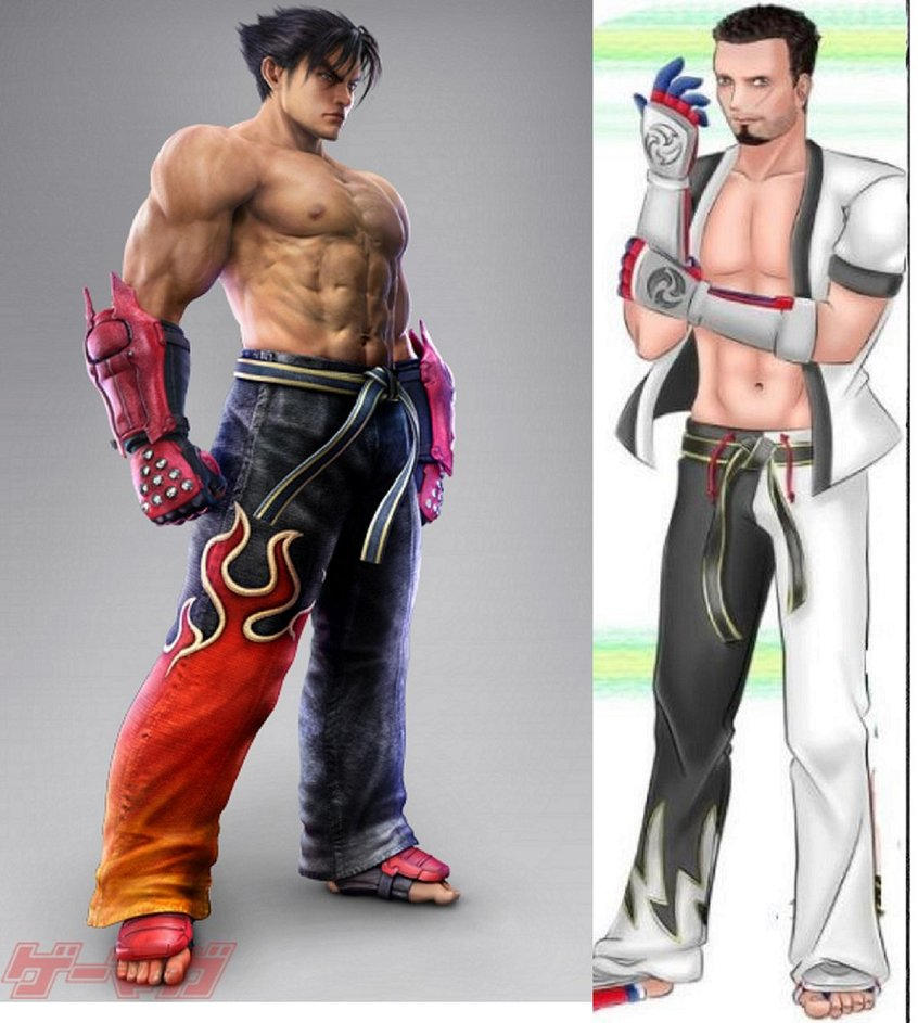 The Lion Vs Jin Kazama 1 By Hollowtaker On Deviantart