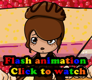 Sugar Rush OC: Cocomery - Flash animation