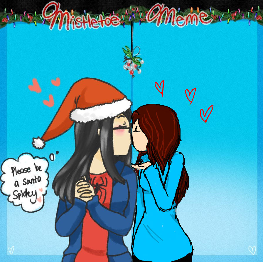 Mistletoe Meme by DarlingSpade on DeviantArt