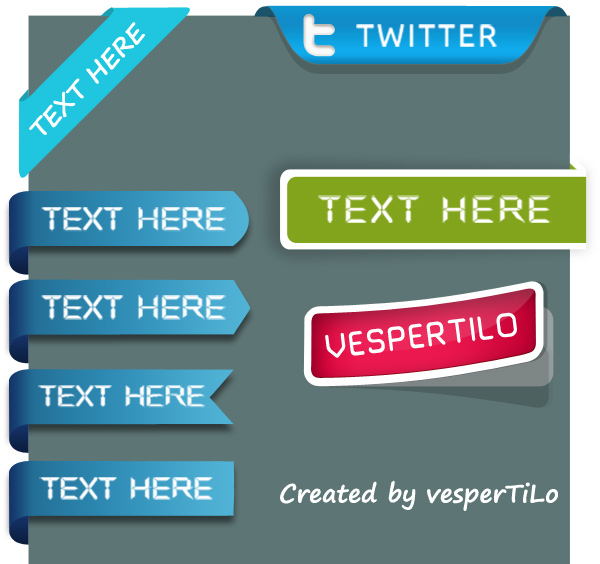 5 Different Rebbon PSD