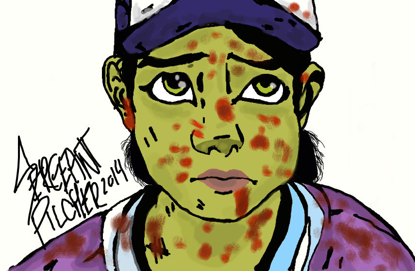 Season 2 Clementine The Walking Dead by SergeantPilcher on DeviantArt