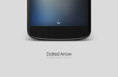 Dotted Arrow WidgetLocker Theme