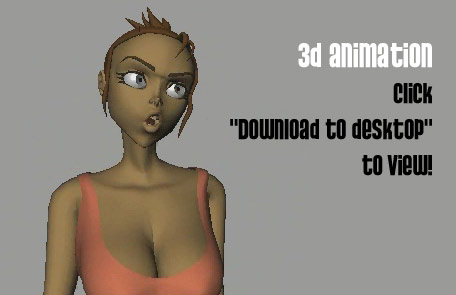 3D ANIMATION Pissed Off Babe