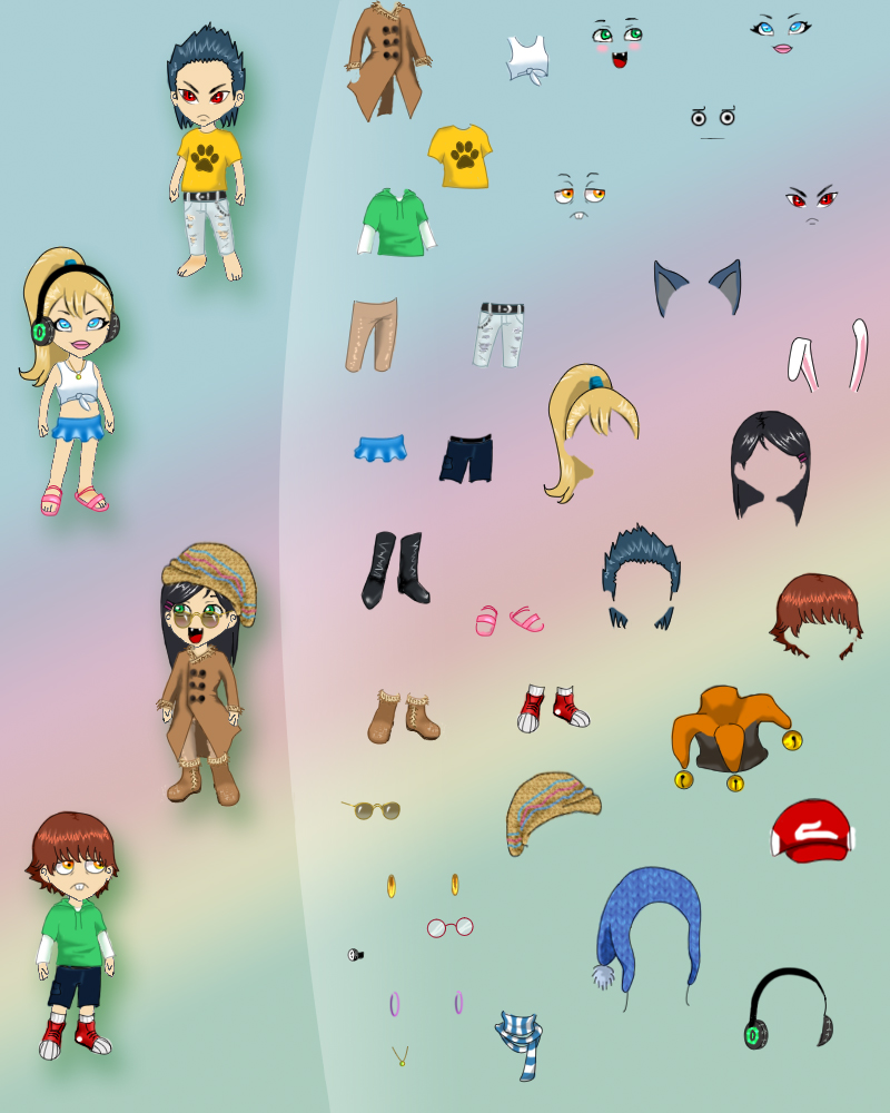 Dress up game by 0utsid3r on DeviantArt