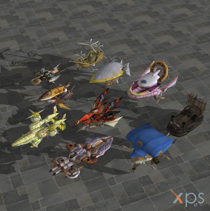 3DS Theatrhythm Final Fantasy Vehicles by xGunbladeKnightx on DeviantArt