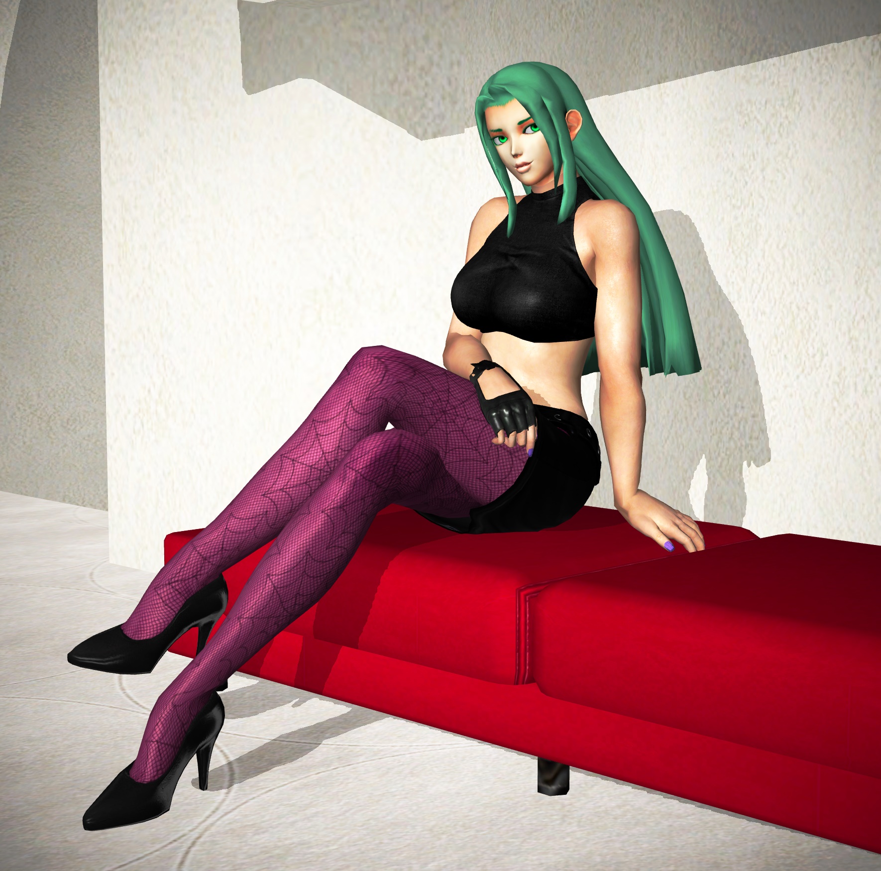 Morrigan Aensland (Night Club outfit)