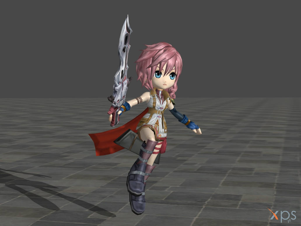 (PS4 Itadaki 30th Anniversary) Lightning by xGunbladeKnightx on DeviantArt