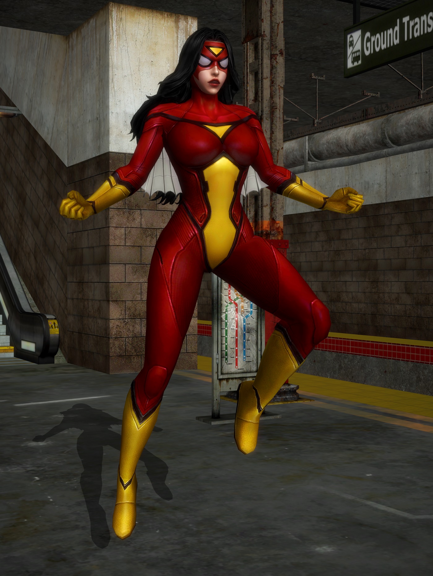 Spider Woman (MFF) by RyuAensland on DeviantArt