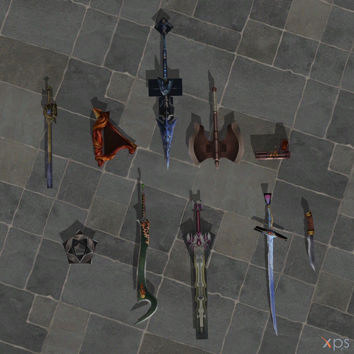 Opera Weapons More weapons Opera Omnia by RyuAensland on DeviantArt