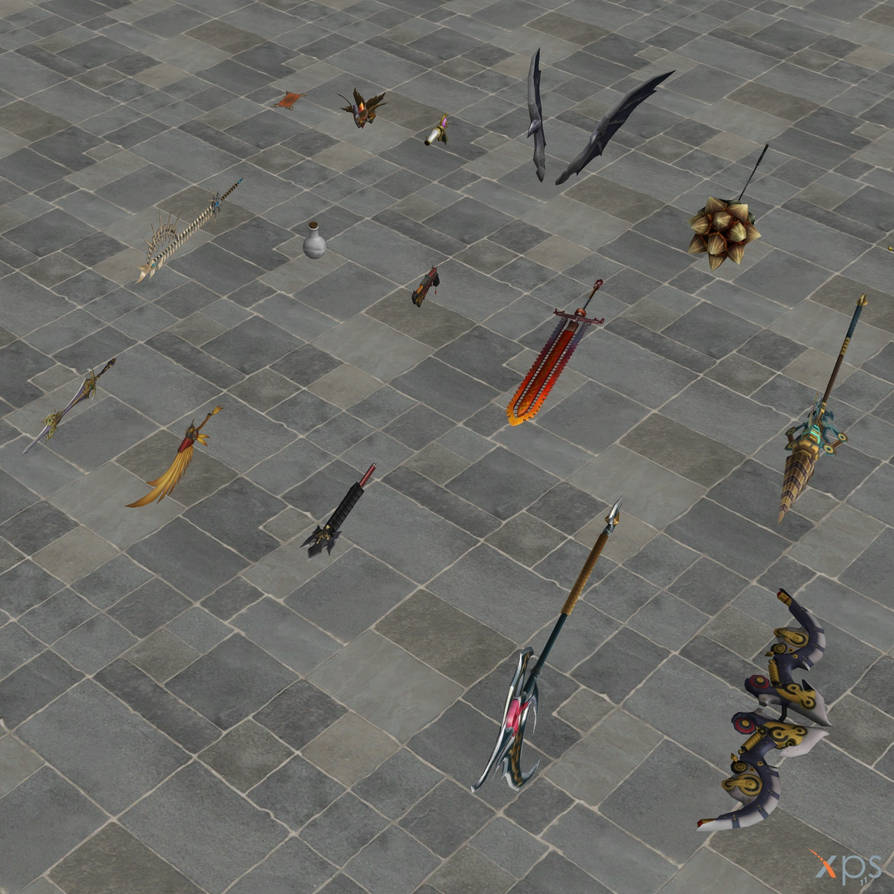 Weapon pack (FFA) by xGunbladeKnightx on DeviantArt
