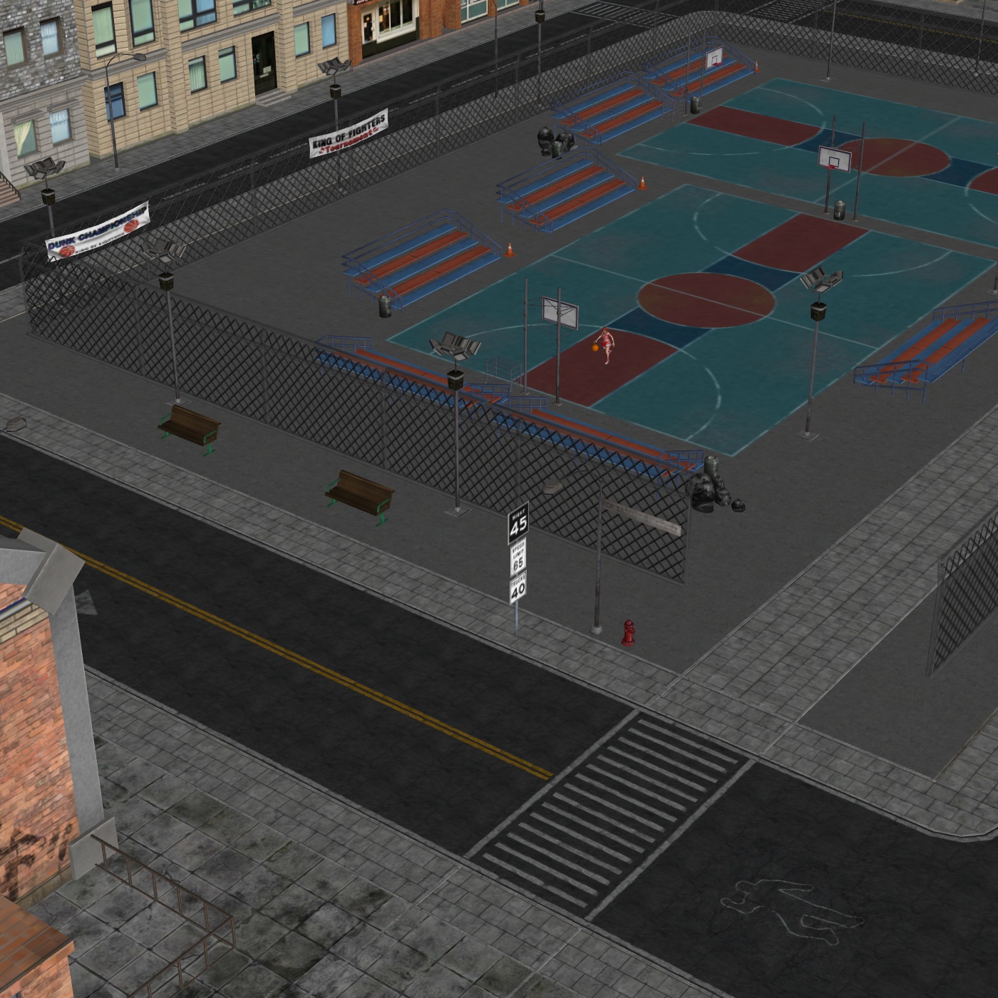 KOFAS) Basketball court pack by RyuAensland on DeviantArt