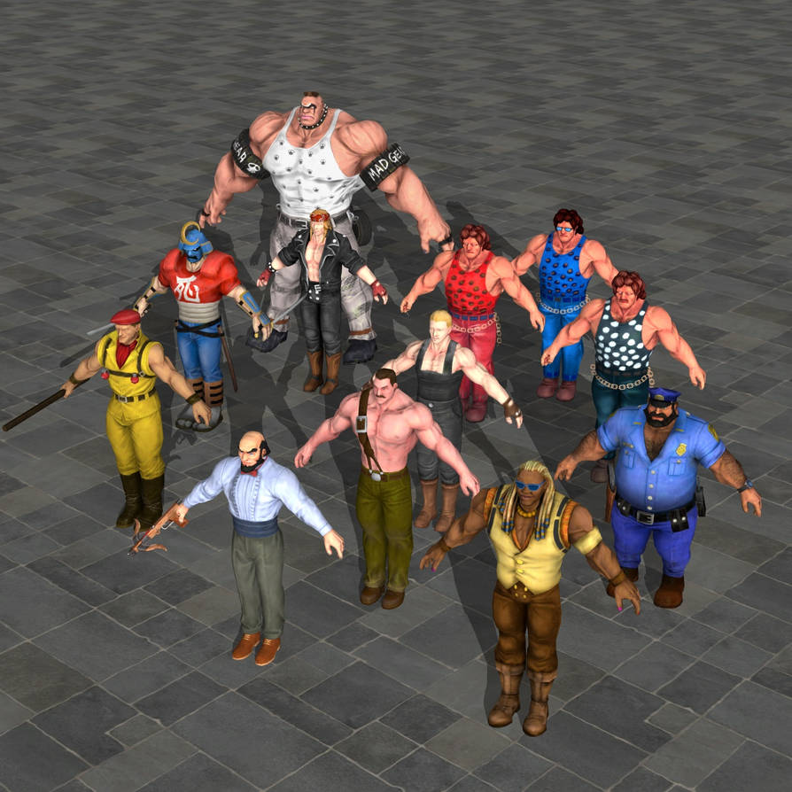Final Fight pack (SFV) by xGunbladeKnightx on DeviantArt