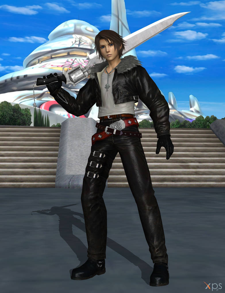 Squall NT Mobius (customized) by xGunbladeKnightx on DeviantArt
