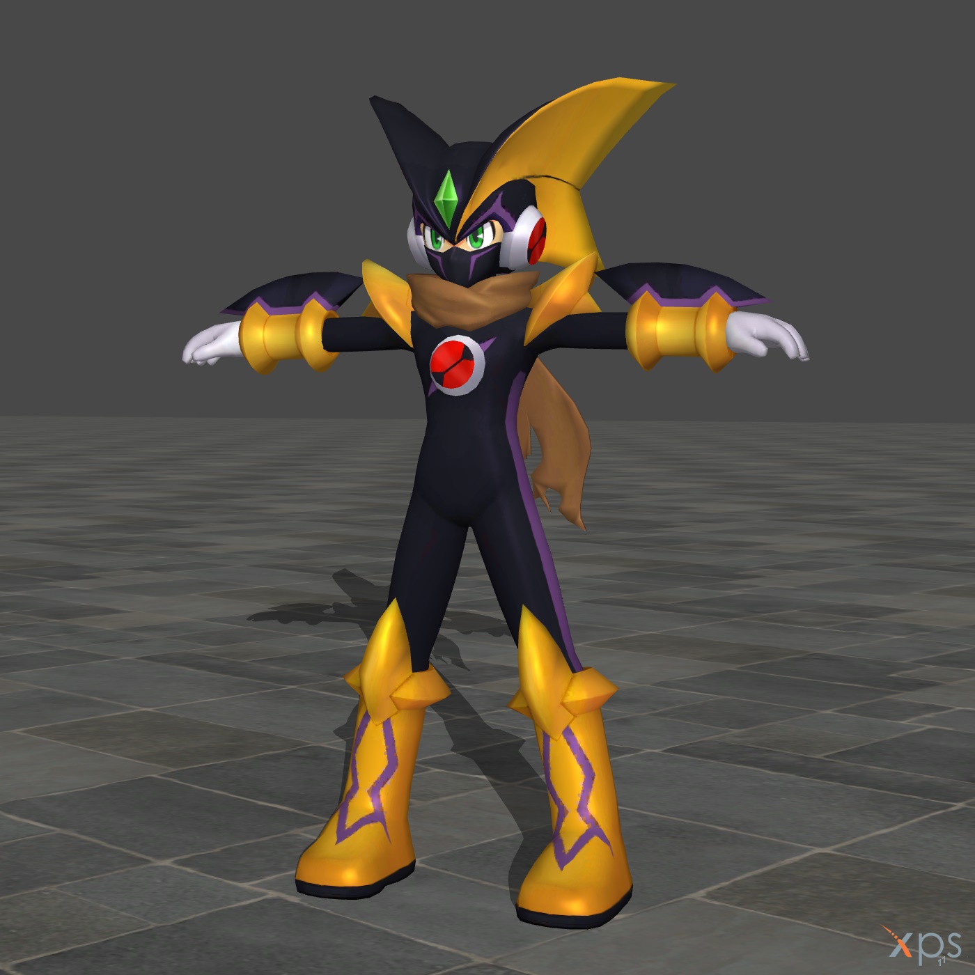 Bass Cross Megaman (MMXD) by RyuAensland on DeviantArt
