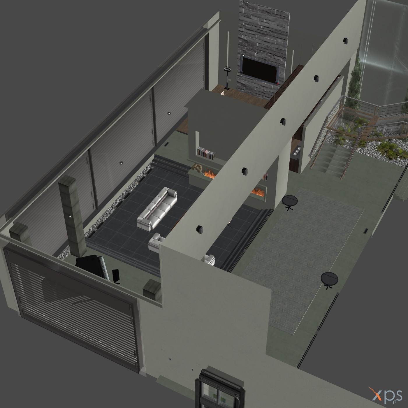 me3 citadel apartment floor 1 Room down Room left by RyuAensland on