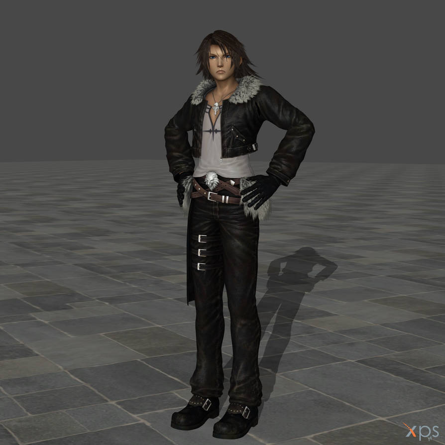 Squall NT (long hair) by xGunbladeKnightx on DeviantArt