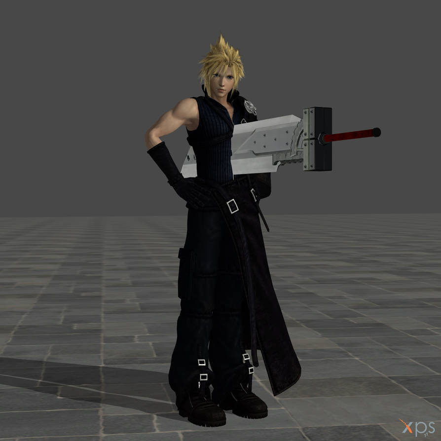 DFF NT - Cloud (Alt) (slim) by RyuAensland on DeviantArt