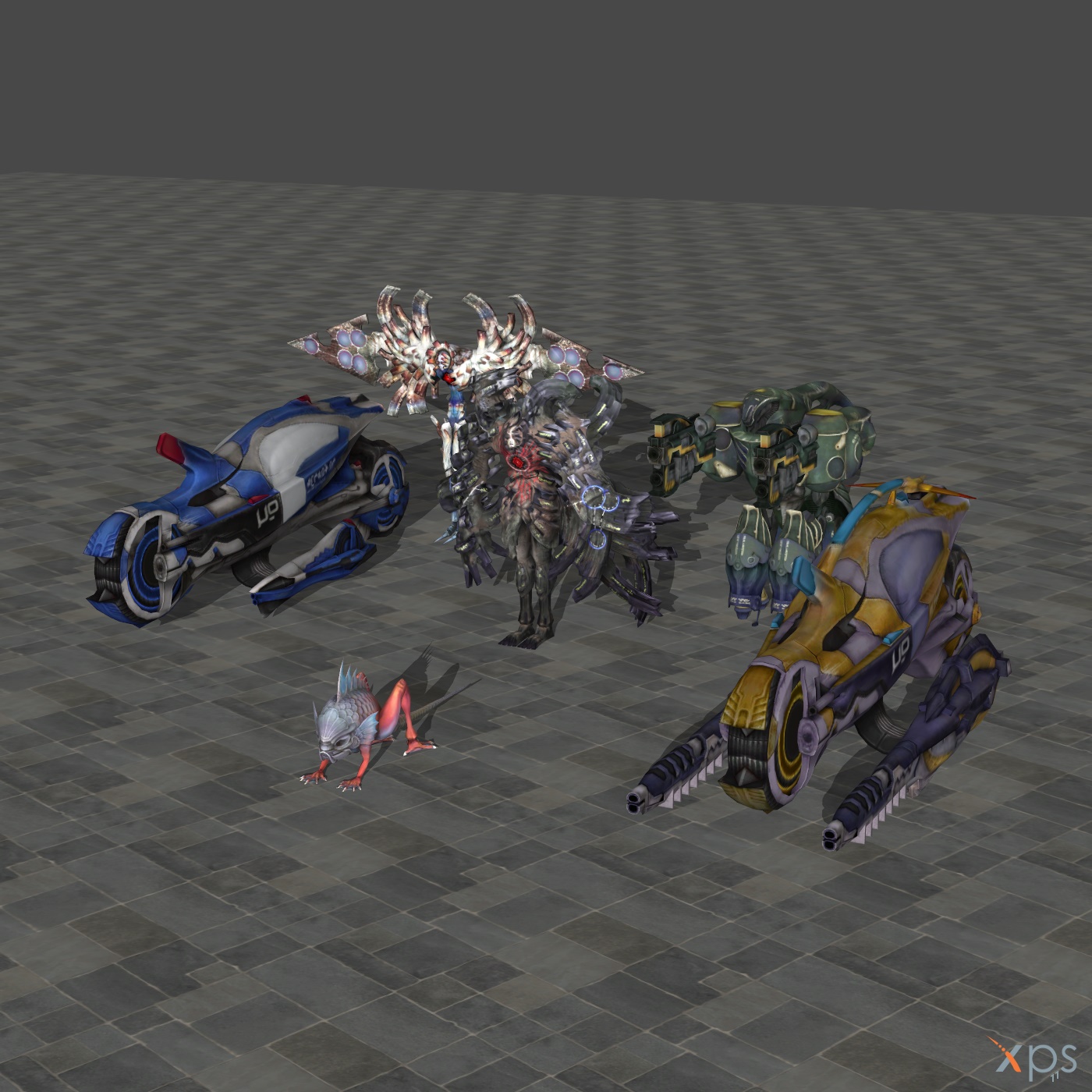 FFXIII monster pack 10 by xGunbladeKnightx on DeviantArt