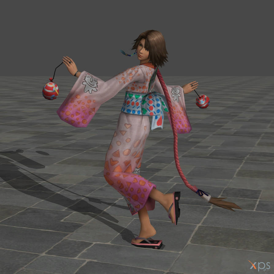 Yuna Festivalist FF-X2 HD by xGunbladeKnightx on DeviantArt