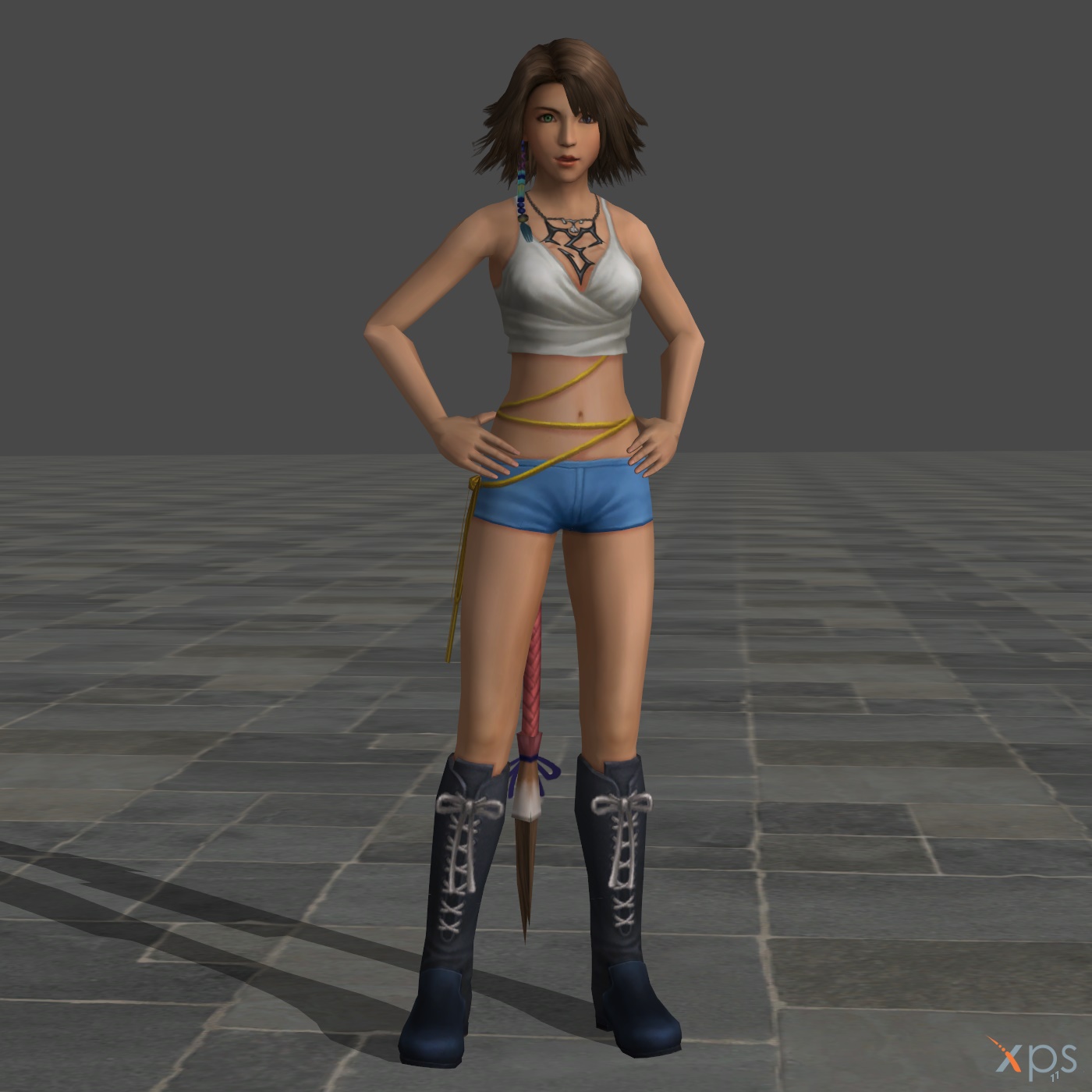 Yuna Freelancer FFX-2 HD by xGunbladeKnightx on DeviantArt