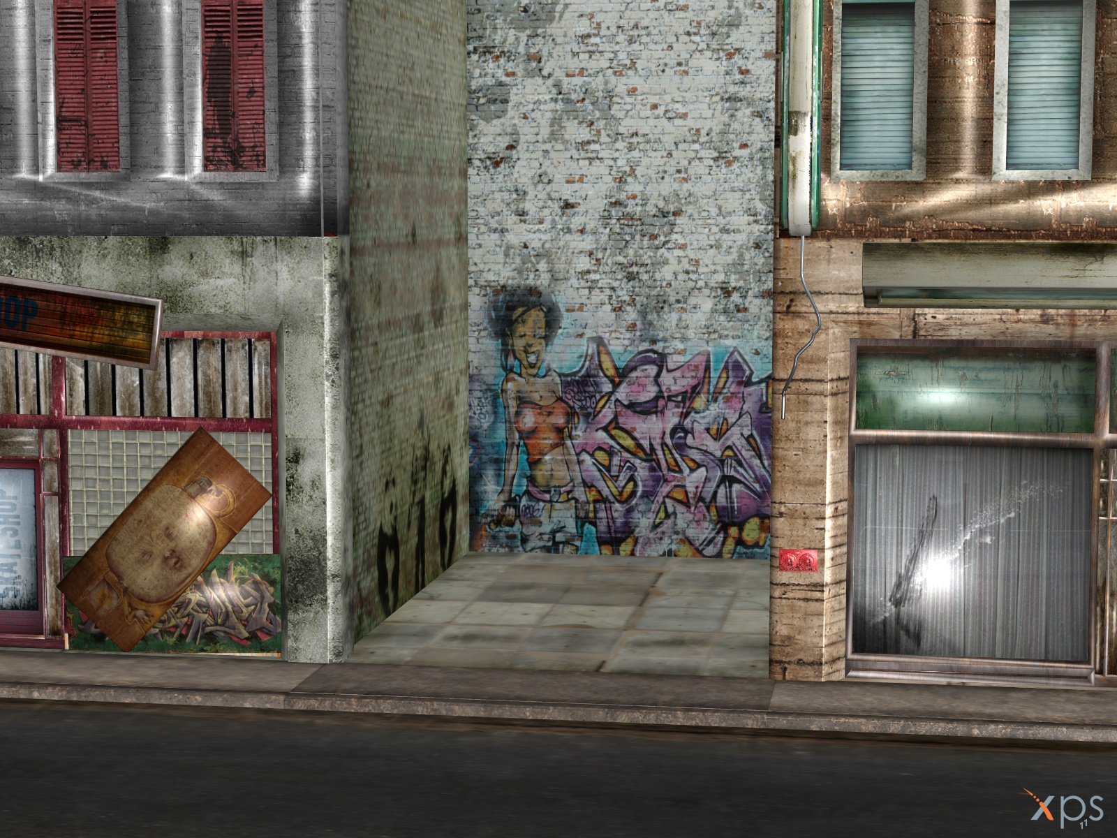 City Street (REUPLOAD) by xGunbladeKnightx on DeviantArt