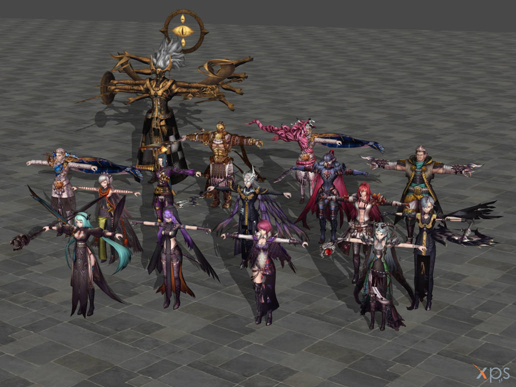 WOTV model pack 19 by xGunbladeKnightx on DeviantArt