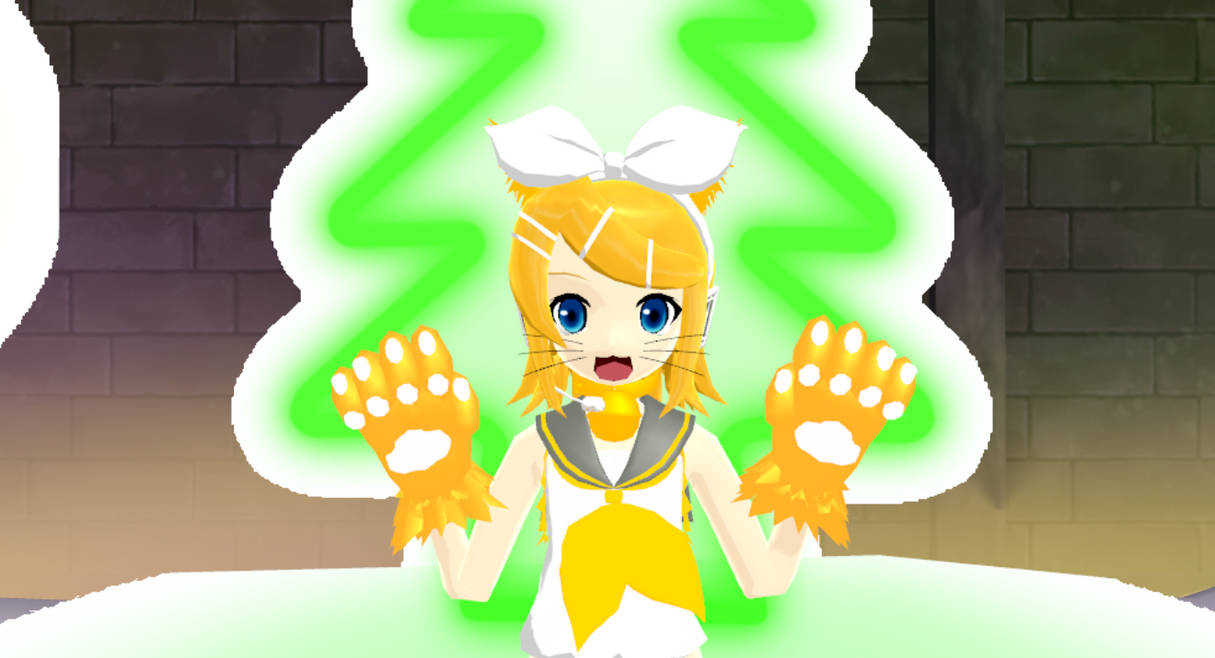 MMD Rin Cute nya by reikafernanda on DeviantArt