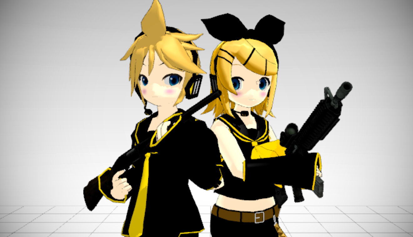 MMD Rin x Len Crossroad by reikafernanda on DeviantArt
