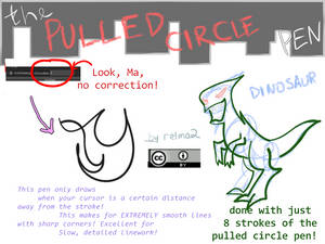 Pullcircle Brush for FireAlpaca/MediBang Paint!!