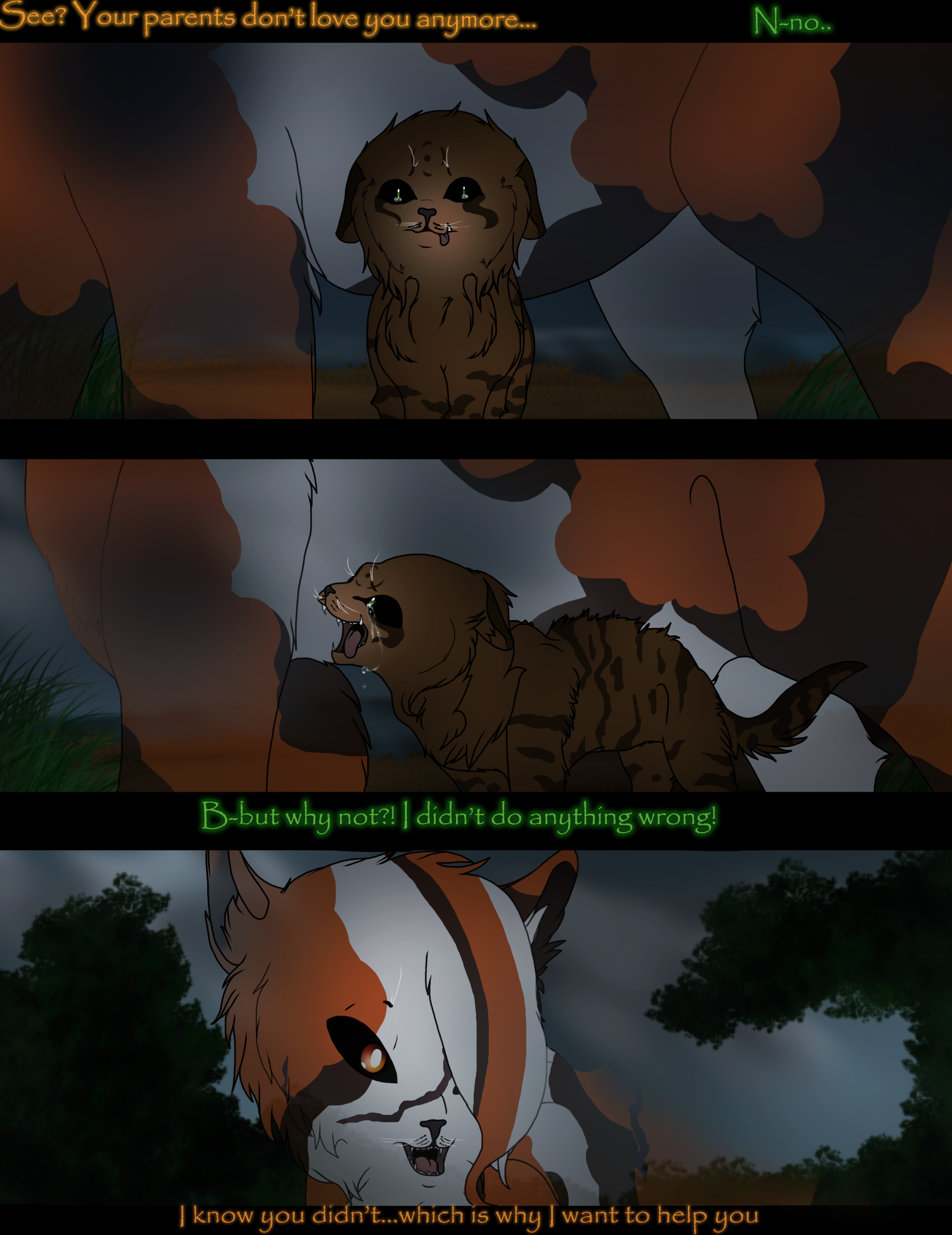 Mini Warrior Cats Comic By Colbatspark On Deviantart