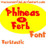 Phineas y Ferb FONT