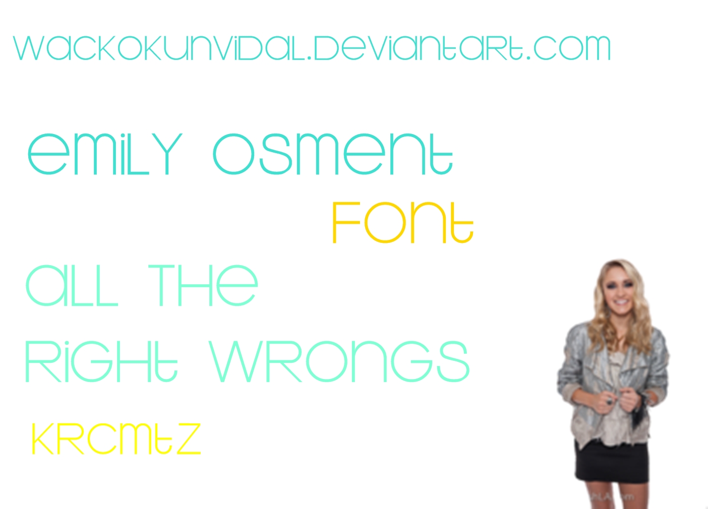 Emily Osment FONT