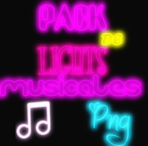 Pack de lights musciales png