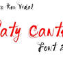 Paty Cantu Font 2