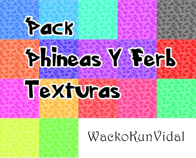 Pack Texturas de Phineas y Ferb