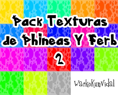 Pack Texturas de Phineas y Ferb 2