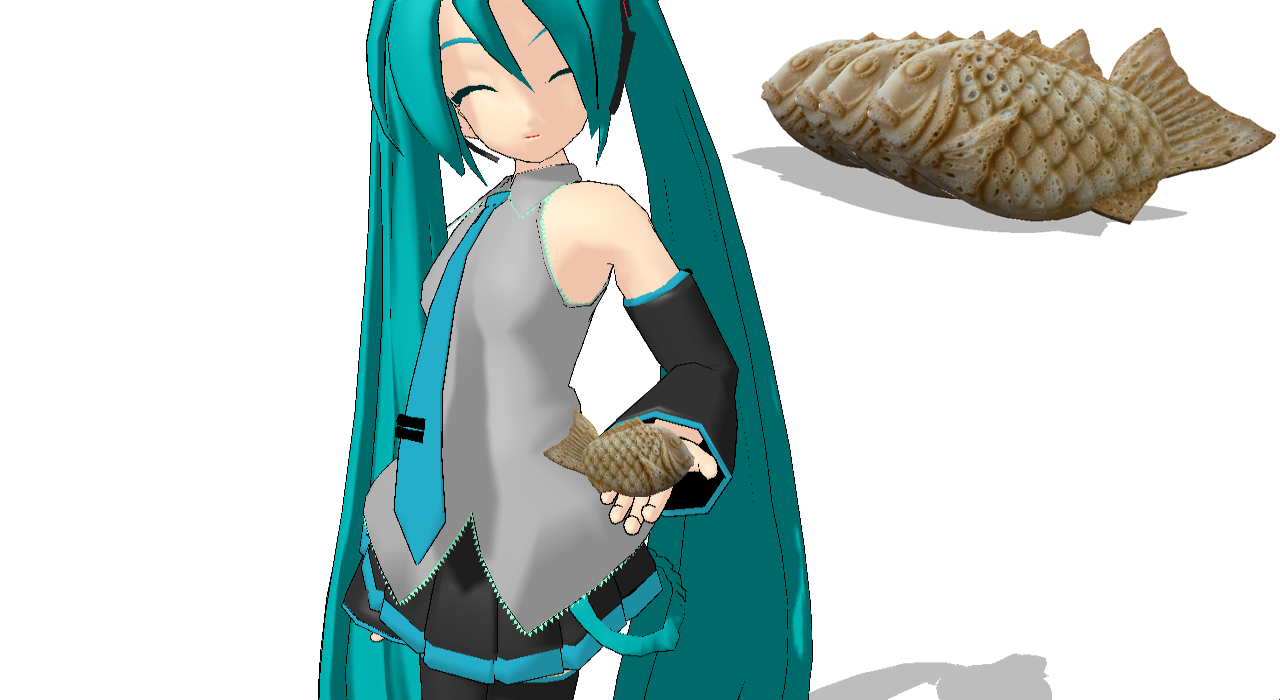 [MMD] Taiyaki Fish Bread DL by OniMau619 on DeviantArt