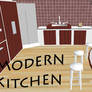 [MMD] Modern Kitchen DL
