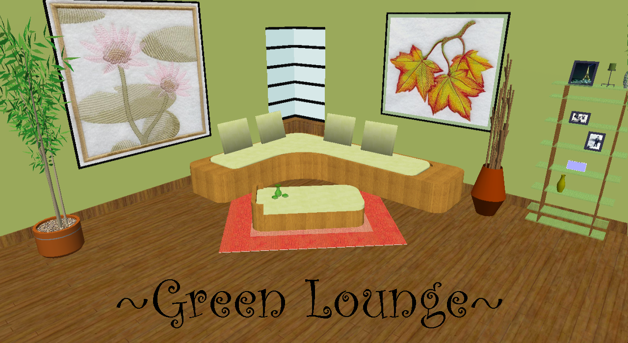 [MMD] Green Lounge DL