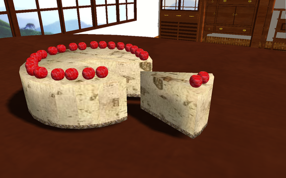 {MMD} Raspberry Cheesecake DL