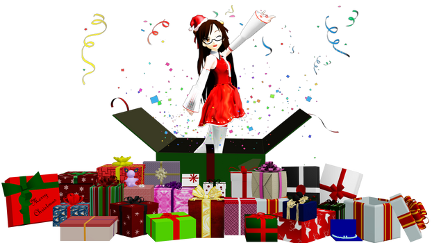 [MMD] 25 Presents Pack DL