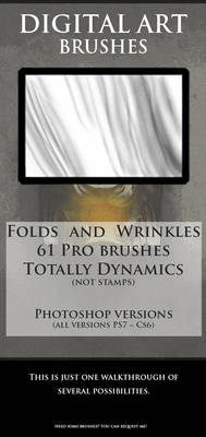 Folds wrinkles wool and leather brushes 2