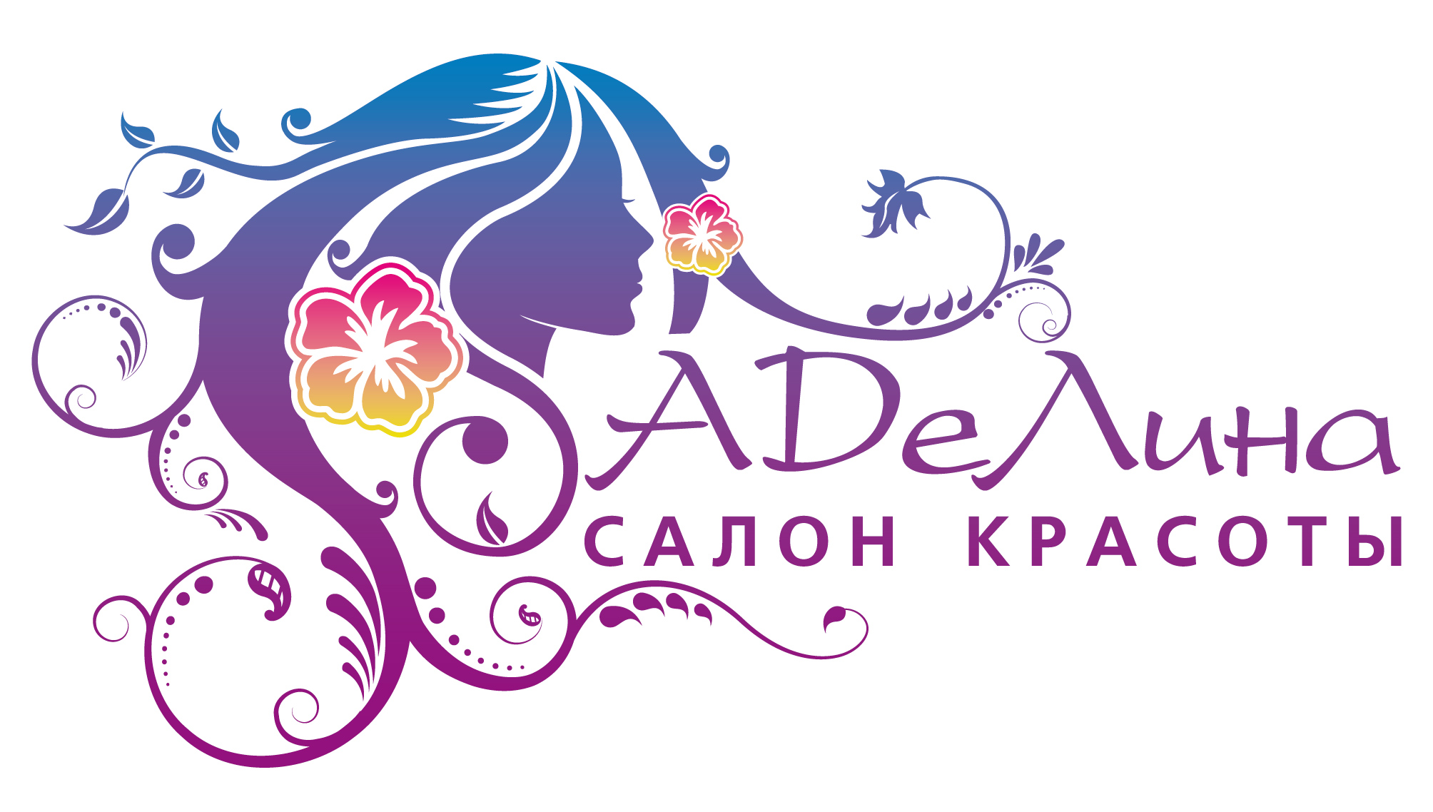 Color logo for beauty salon