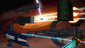 Battle at Quasar Outpost!
