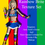 Texture Set For Rainbow Brite