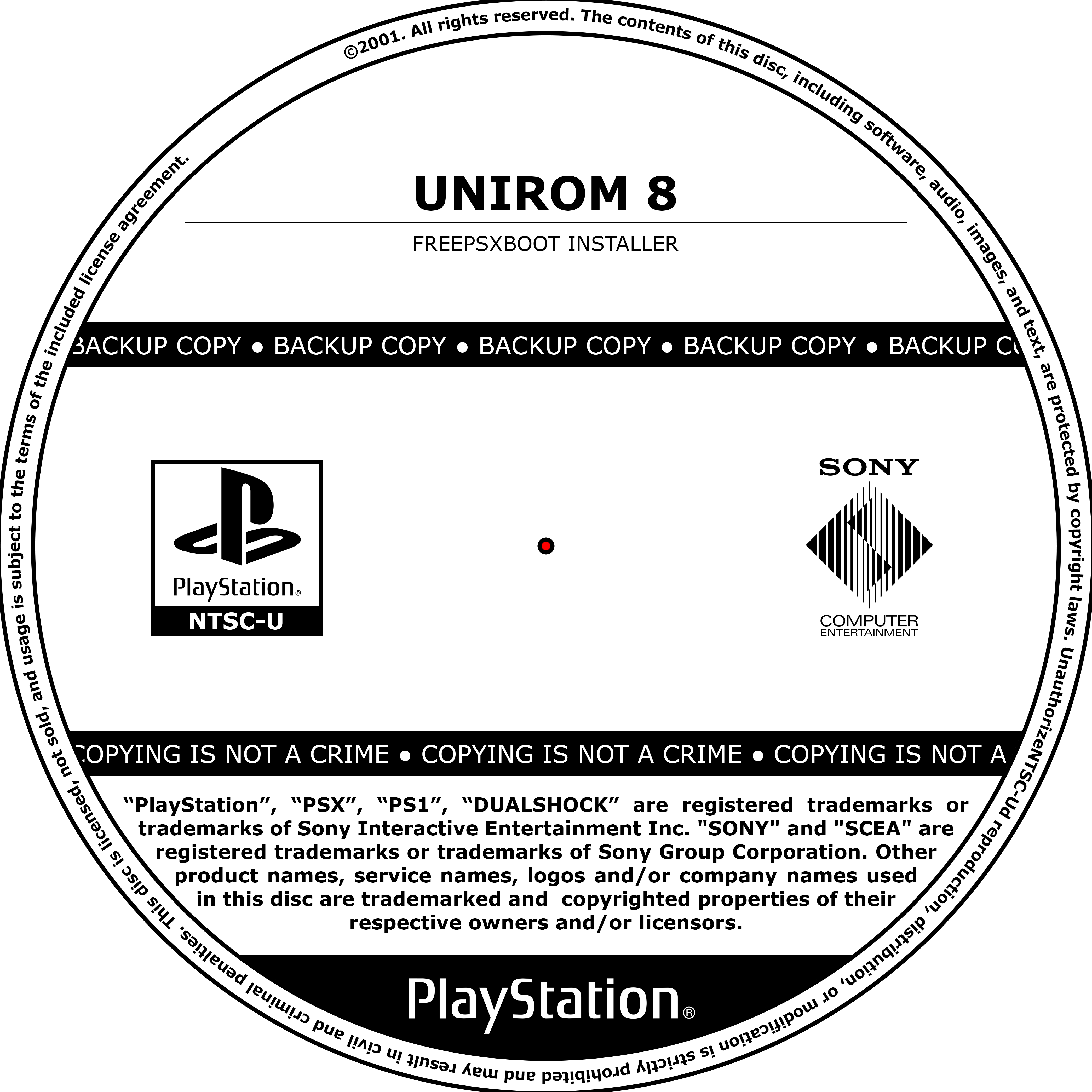 PSX Game Backup CD Label PSD Template by lucaslealdev on DeviantArt