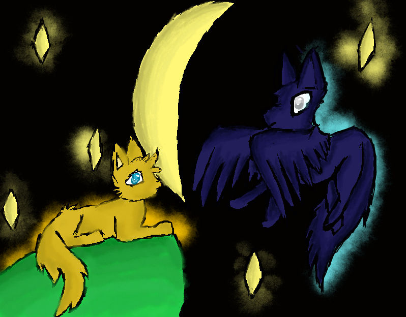 The sun and the moon by OrsiArt on DeviantArt