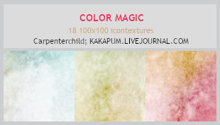 ColorMagic - 100x100 icontextures (Kakapum@lj) by shiruji