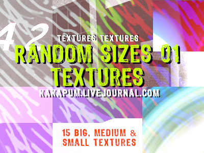 Random Sizes 01 - textures - Kakapum@lj by shiruji